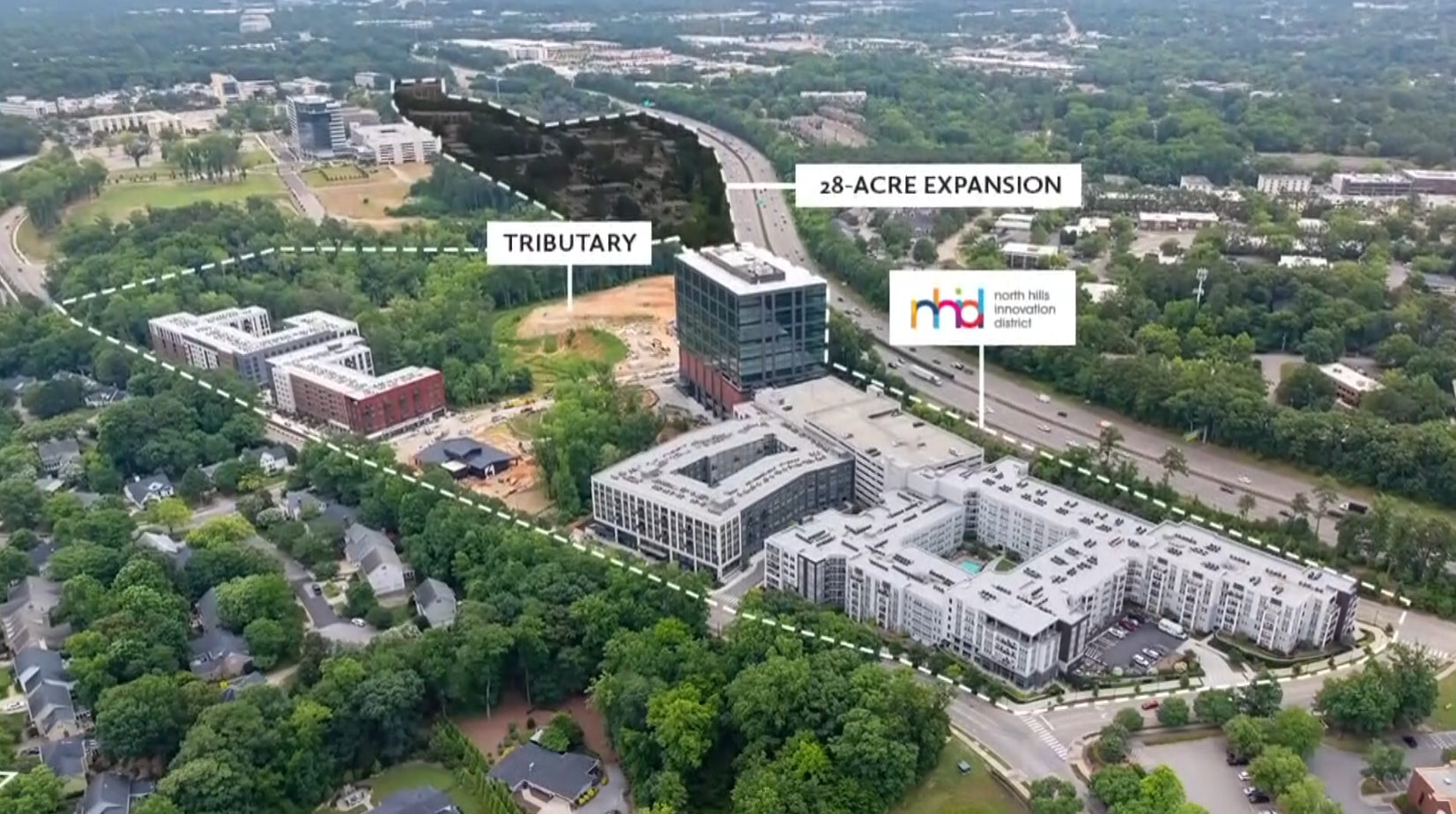 Raleigh to vote on next steps for new 15 - story North Hills tower