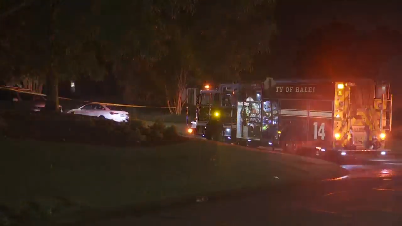 Firefighters looking into potential gas explosion at Raleigh home