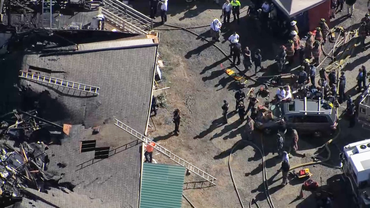 Durham firefighter dies after roof collapses in early-morning fire