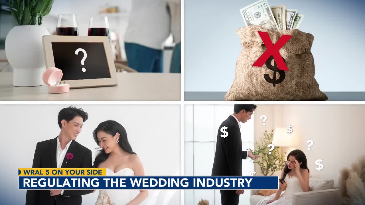 North Carolina couples question oversight after high-profile wedding vendor failures