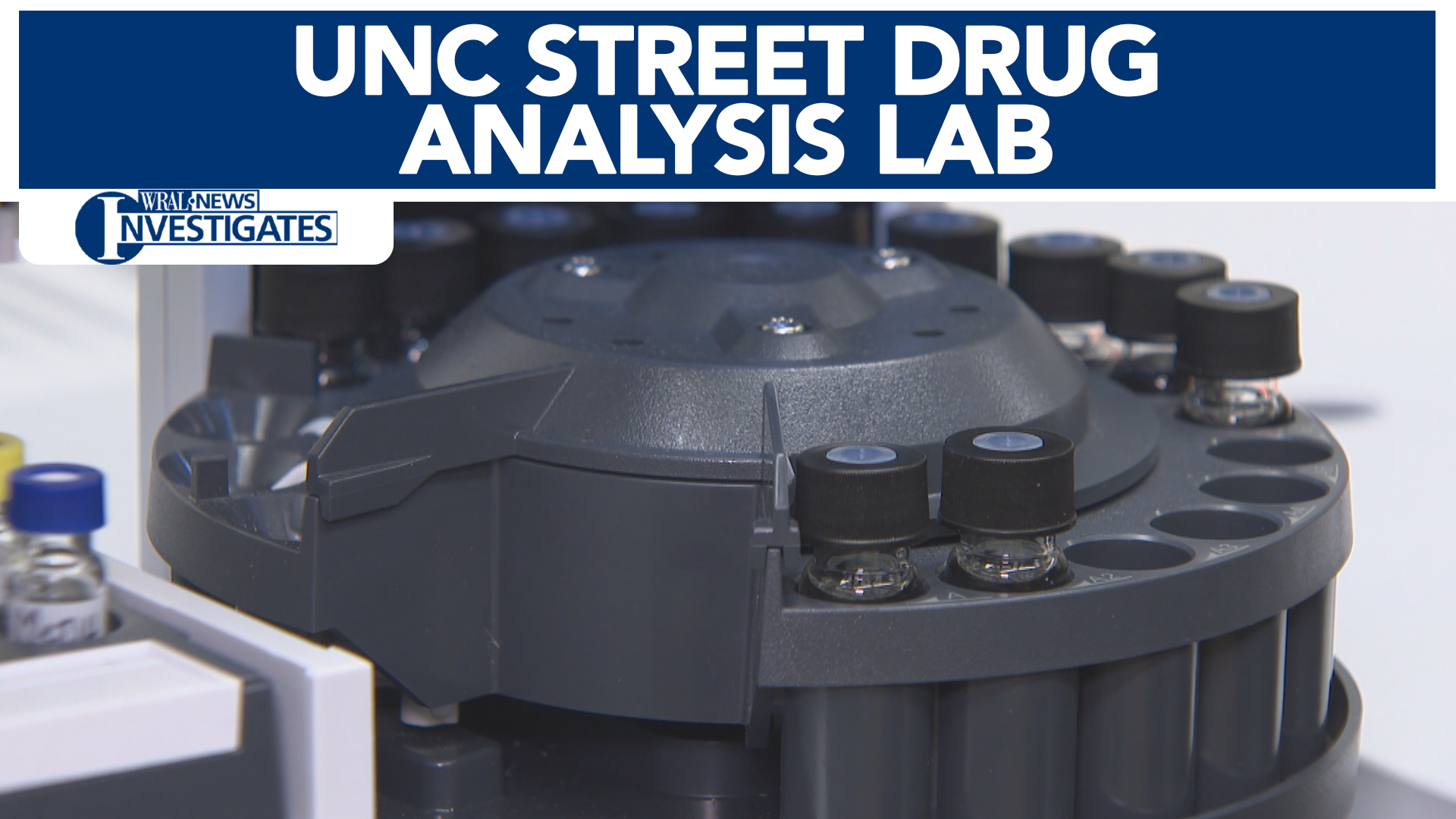 NC overdose deaths trend down, UNC Street Drug Analysis Lab becomes national resource for testing