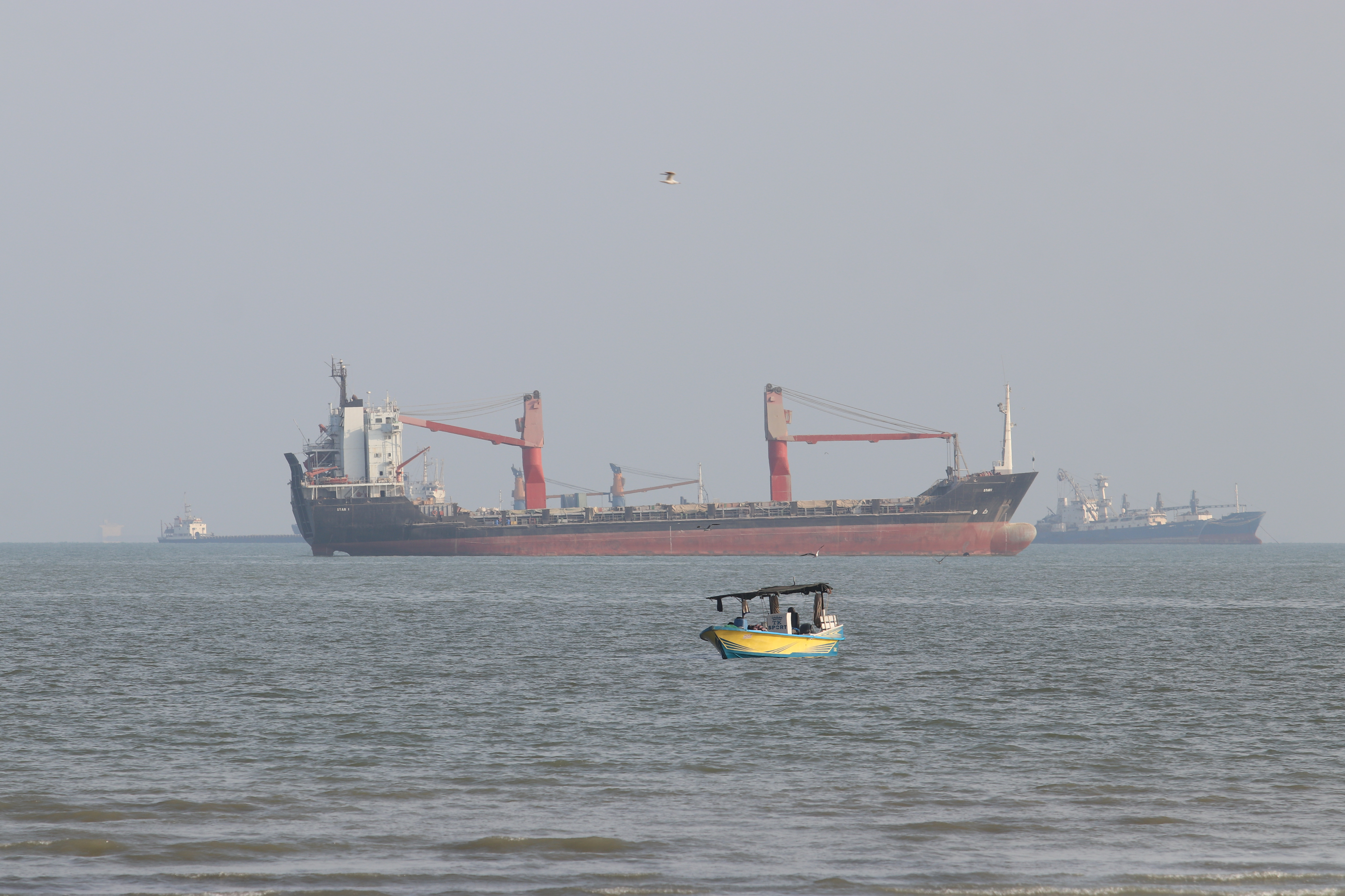Iran says 7 oil tankers are on fire or damaged in Strait of Hormuz