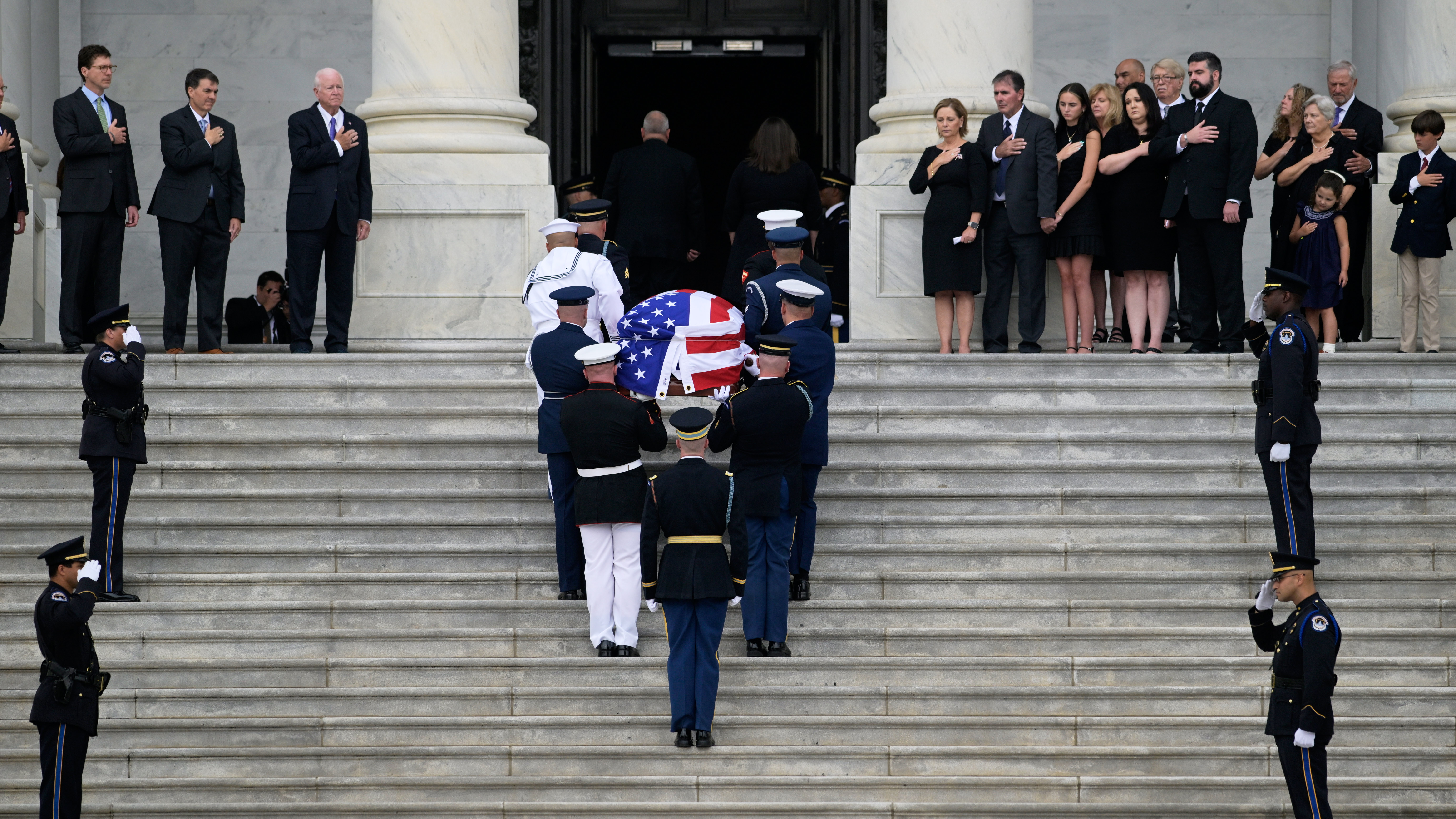 Lindsey Graham eulogized as an 'American original' with global reach