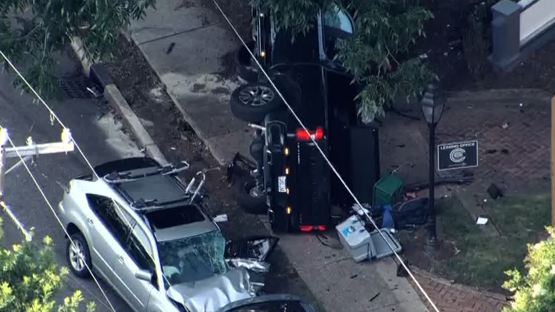 Cary man crashes stolen SUV before stealing witness' truck and crashing again in Raleigh, SHP says
